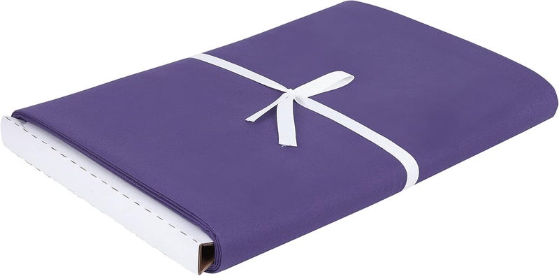 craftido -19 Options-100% Cotton Fabric by The Yard in Solid Color 44”Wide by 3yd (9 ft) -Medium Weight 5.2 oz-Soft Cotton for Quilting, Sewing, Crafts, Binding, Backing and Lining - Gentian Violet - Image 2